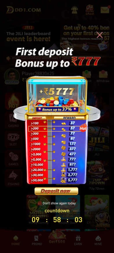 DD1 Game App – Mobile Gaming Platform